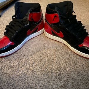 Jordan 1 patent bred mens size 11